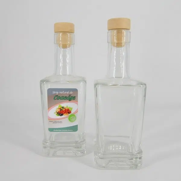Sticla PATRATA 250 ML